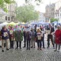 Gruppenfoto mit den ausgezeichneten Ehrenamtlichen aus Braunschweiger Selbsthilfegruppen